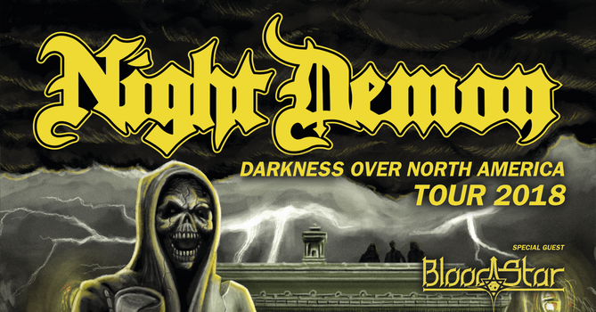 Night Demon – August 22, 2018 – Saint Vitus Bar, Brooklyn, NY