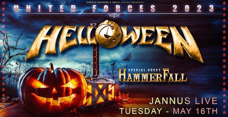 Helloween / HammerFall – May 16, 2023 – Jannus Live, St. Petersburg, FL